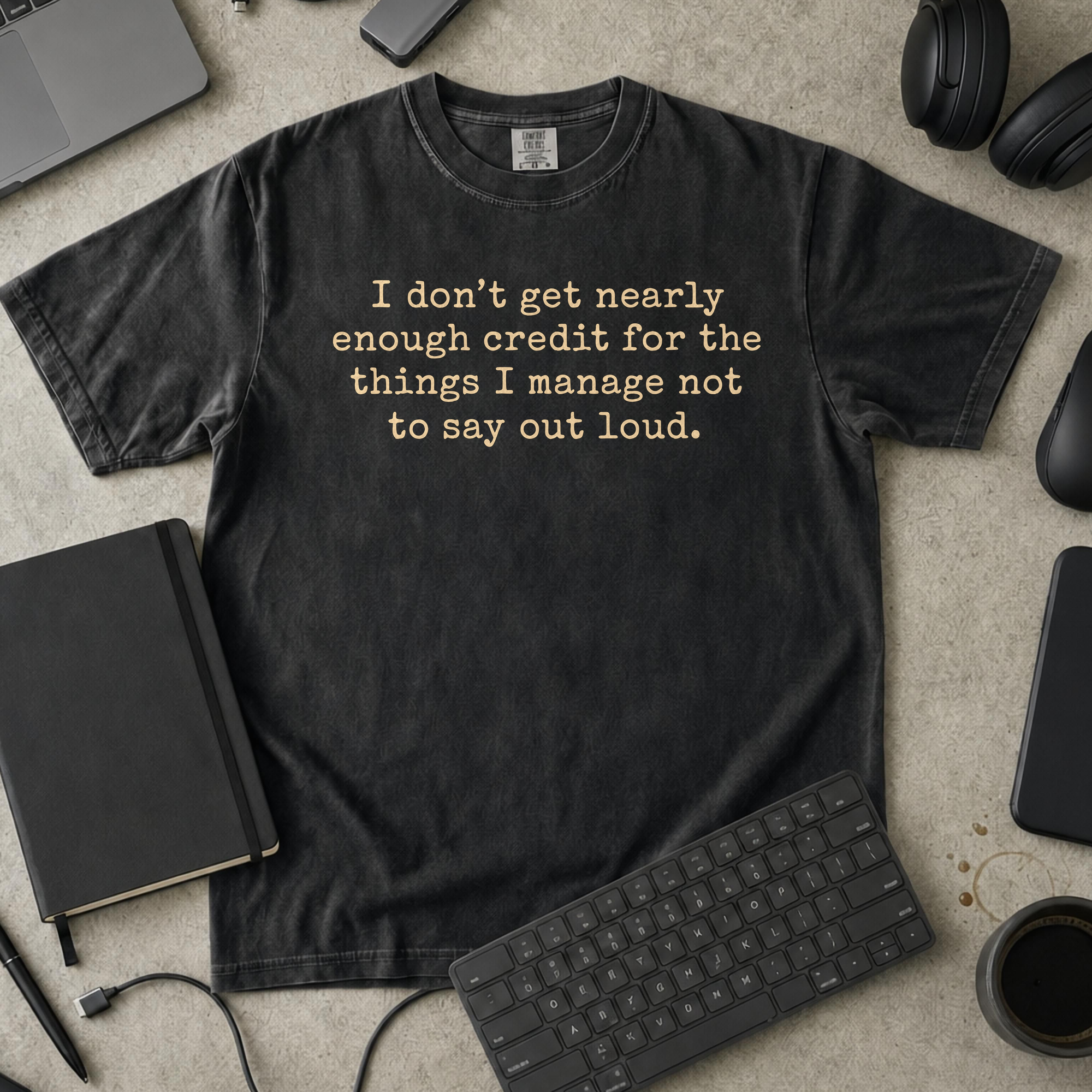 Nerd Collection Artwork T089 Premium Shirt - Black mockup