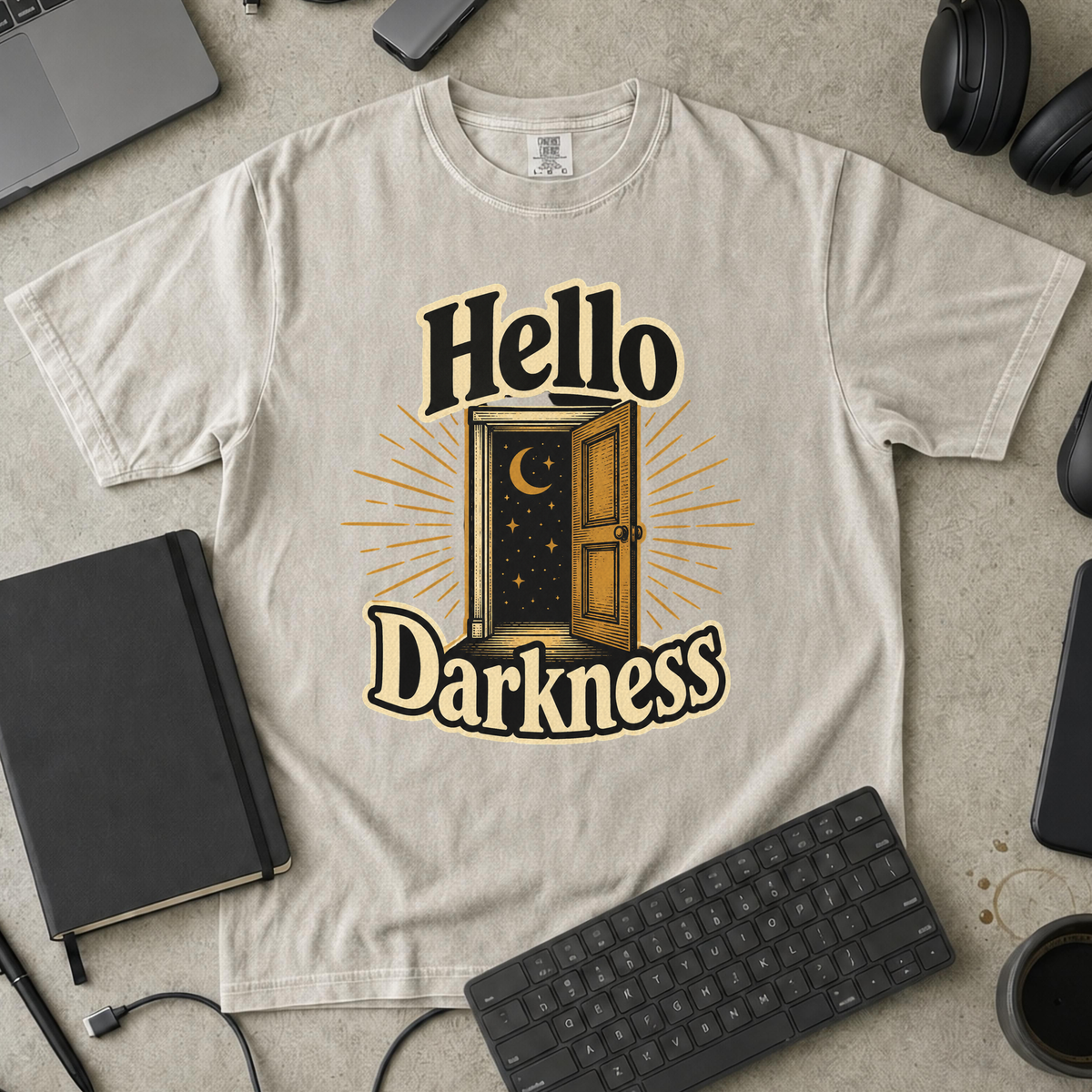 Nerd Collection Artwork T091 Premium Shirt - Ivory mockup