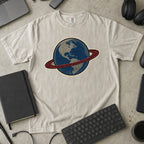 Earth Data Premium Shirt - Ivory mockup