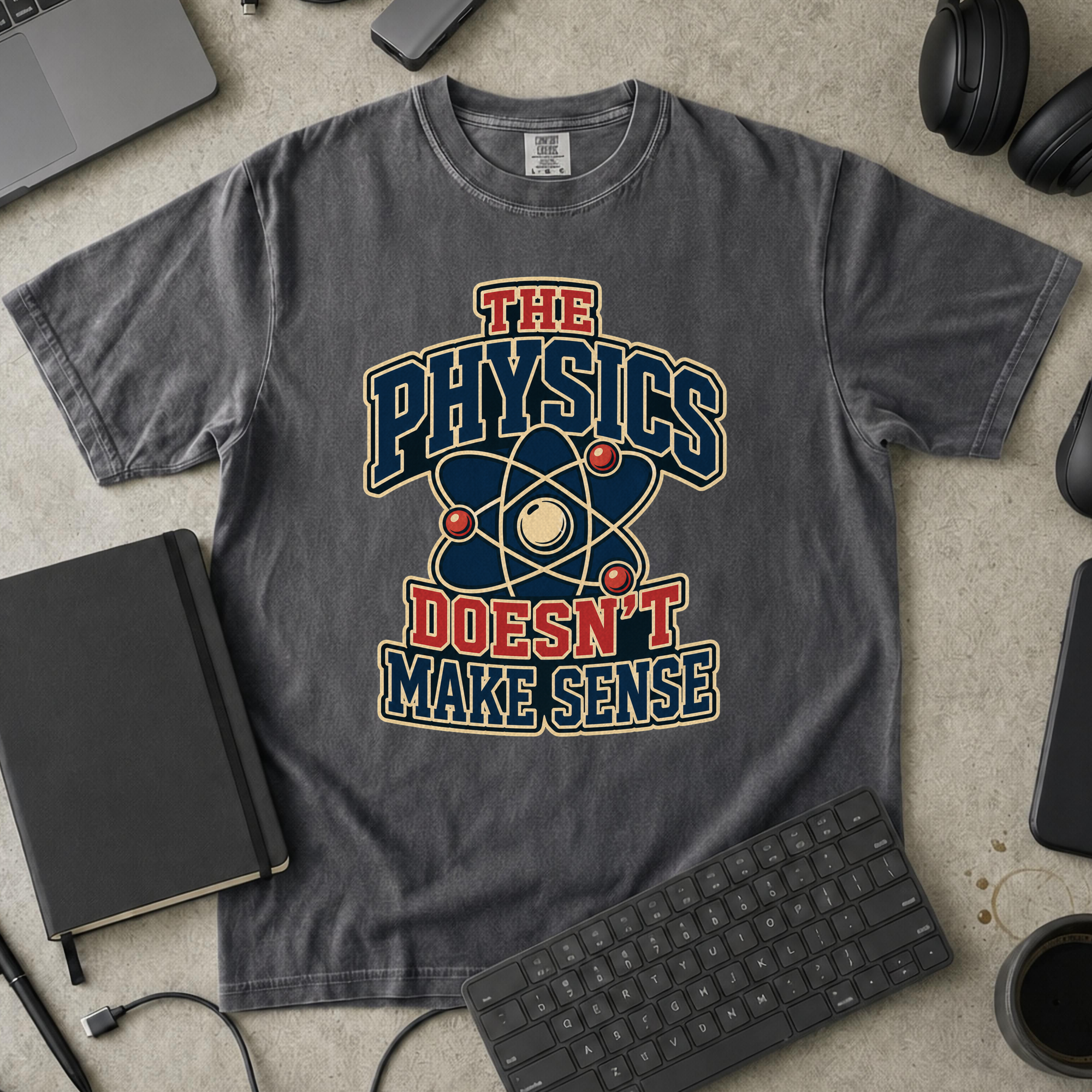Nerd Collection Artwork T093 Premium Shirt - Pepper mockup