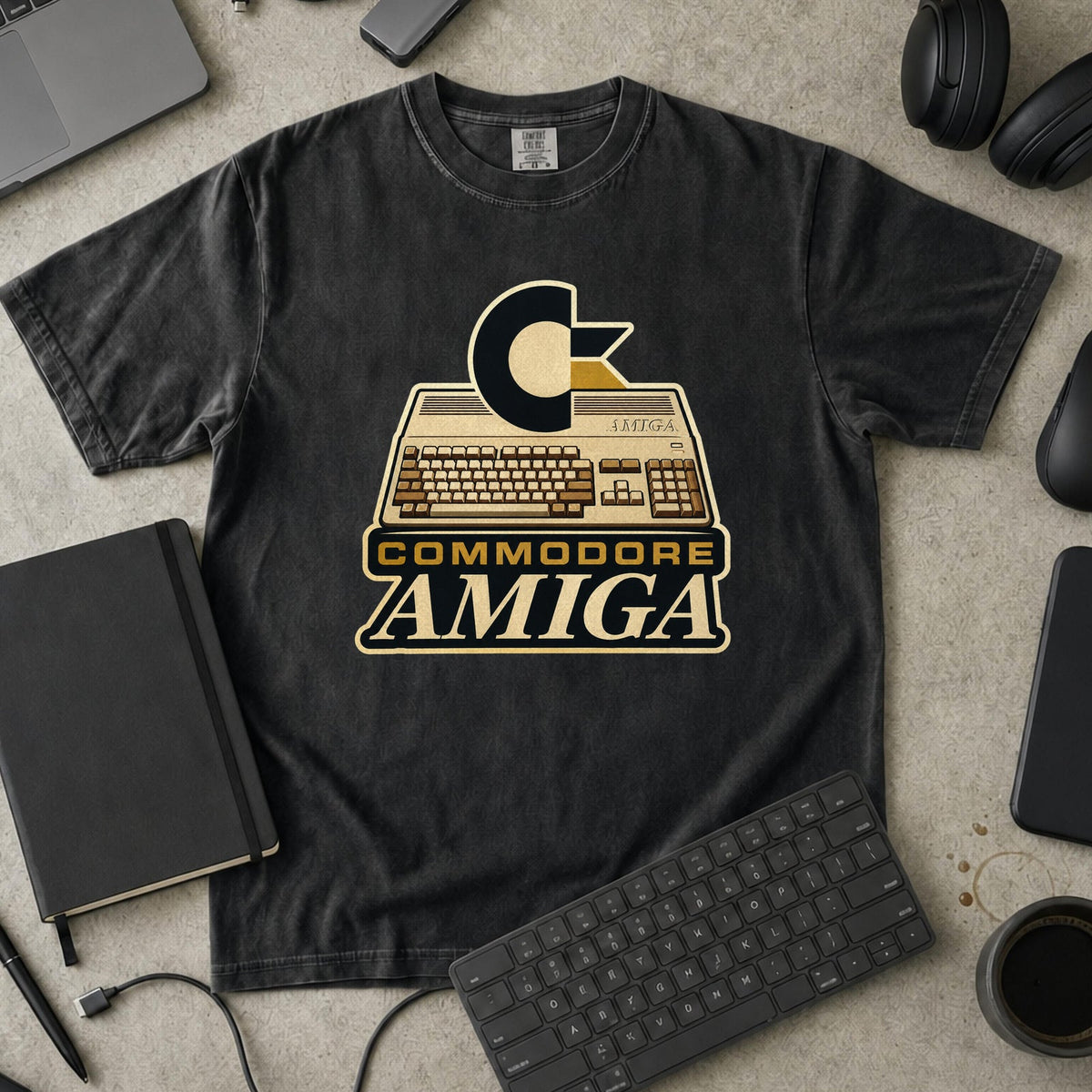 Nerd Collection Artwork T095 Premium Shirt - Black mockup