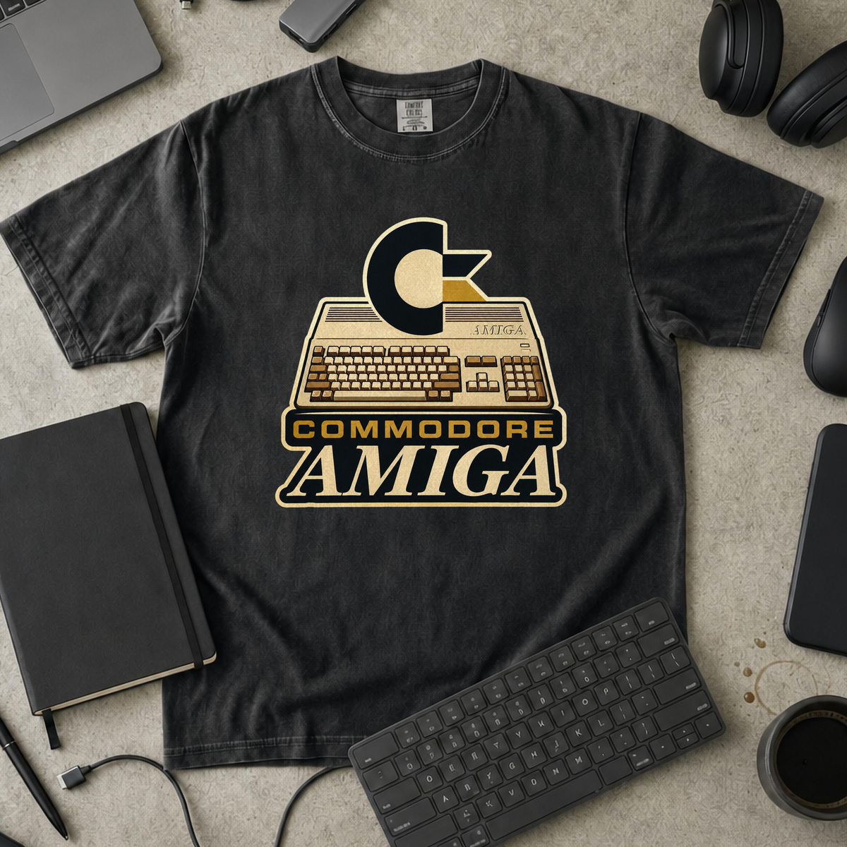 Nerd Collection Artwork T095 Premium Shirt - Black mockup