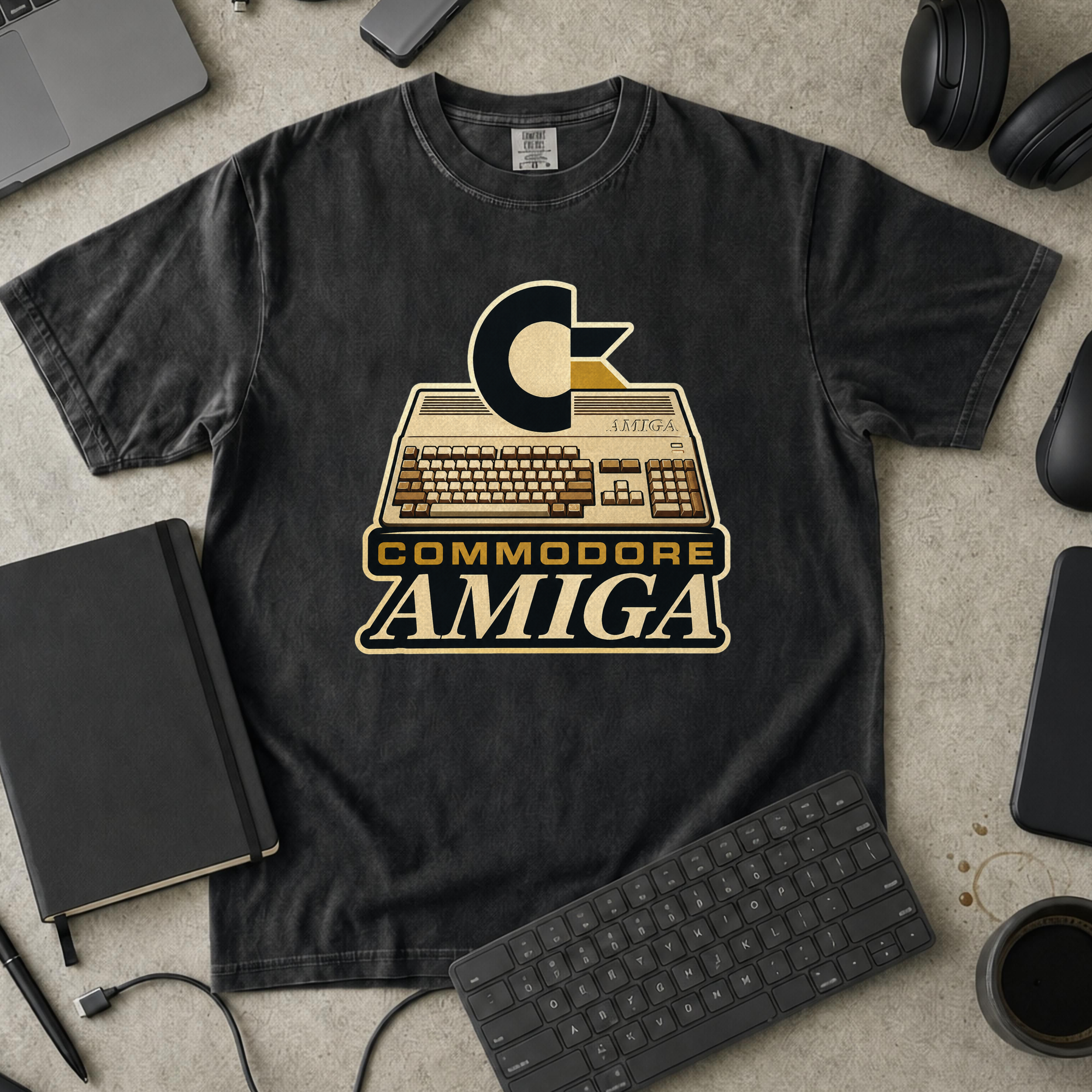 Nerd Collection Artwork T095 Premium Shirt - Black mockup