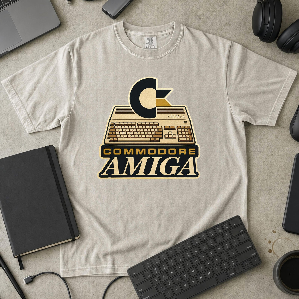 Nerd Collection Artwork T095 Premium Shirt - Ivory mockup
