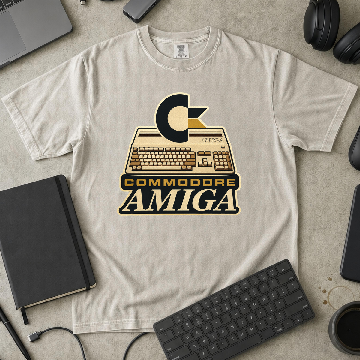 Nerd Collection Artwork T095 Premium Shirt - Ivory mockup