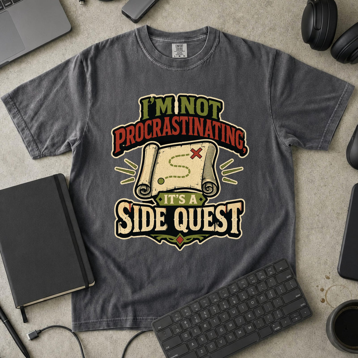 Nerd Collection Artwork T098 Premium Shirt - Pepper mockup