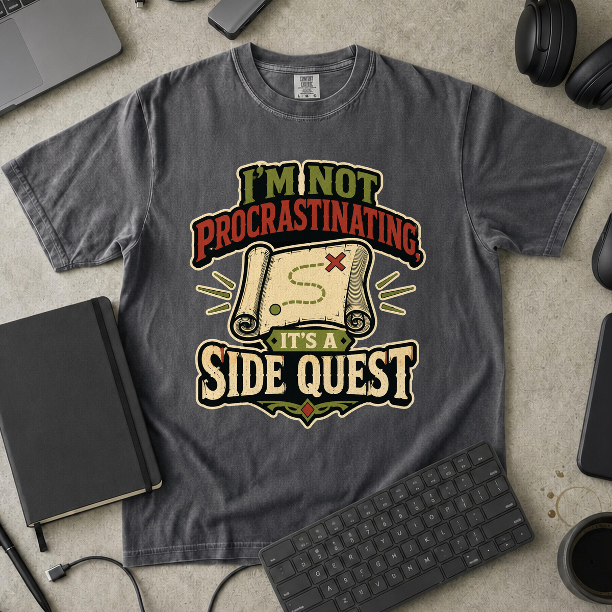 Nerd Collection Artwork T098 Premium Shirt - Pepper mockup