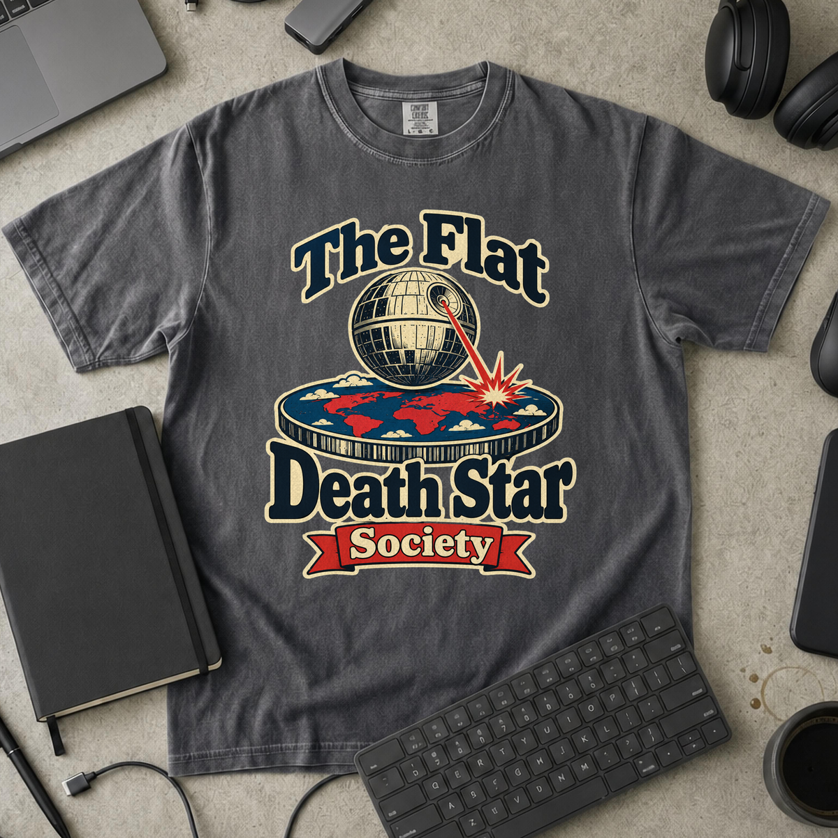 Nerd Collection Artwork T099 Premium Shirt - Pepper mockup