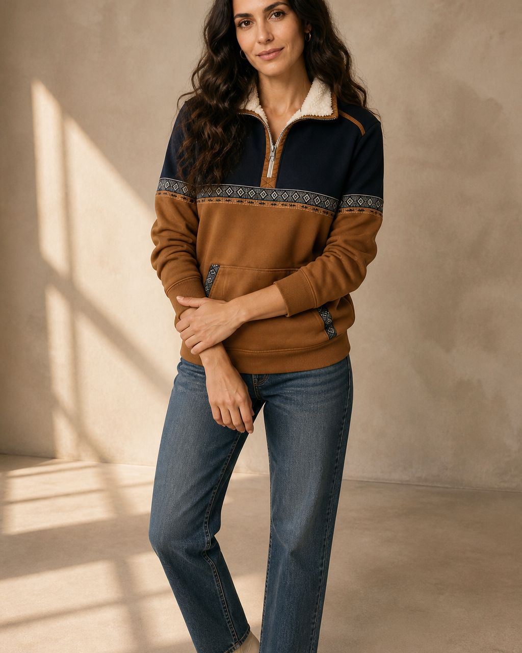Editorial full-length model shot