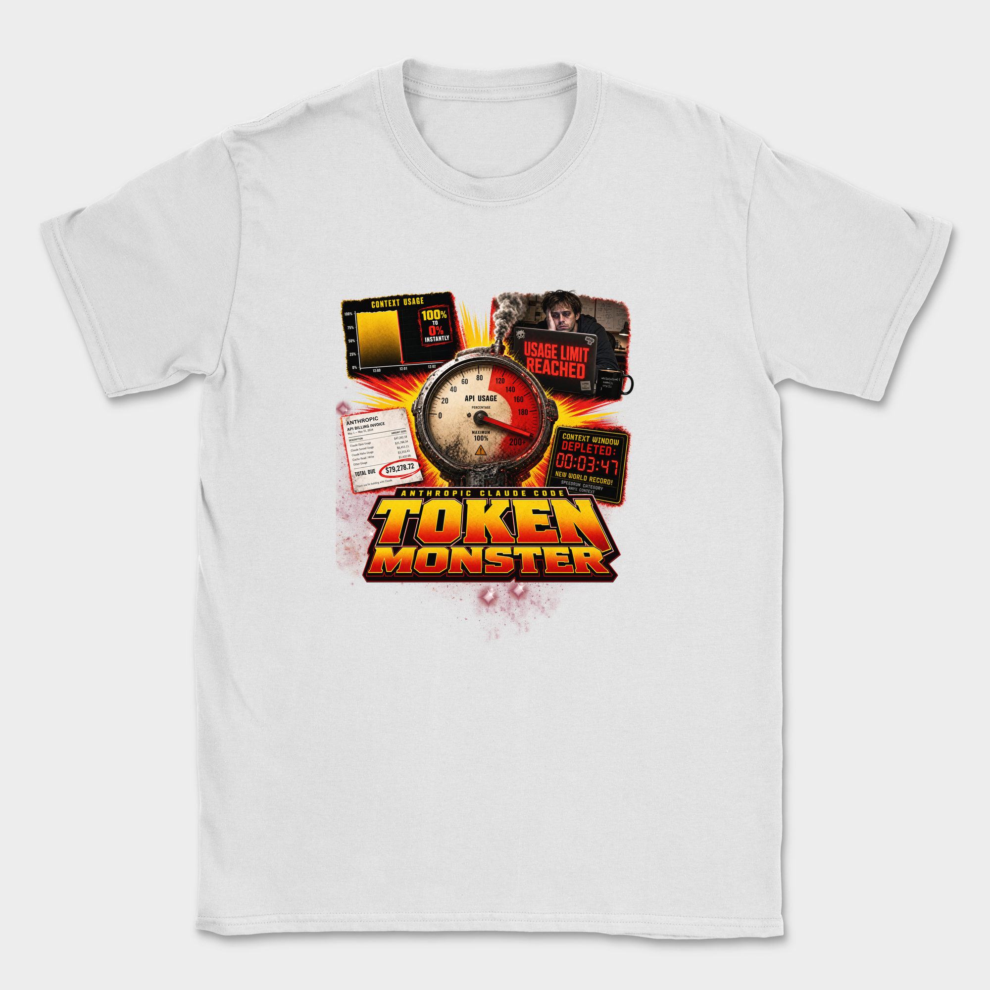 Token Monster Shirt — White