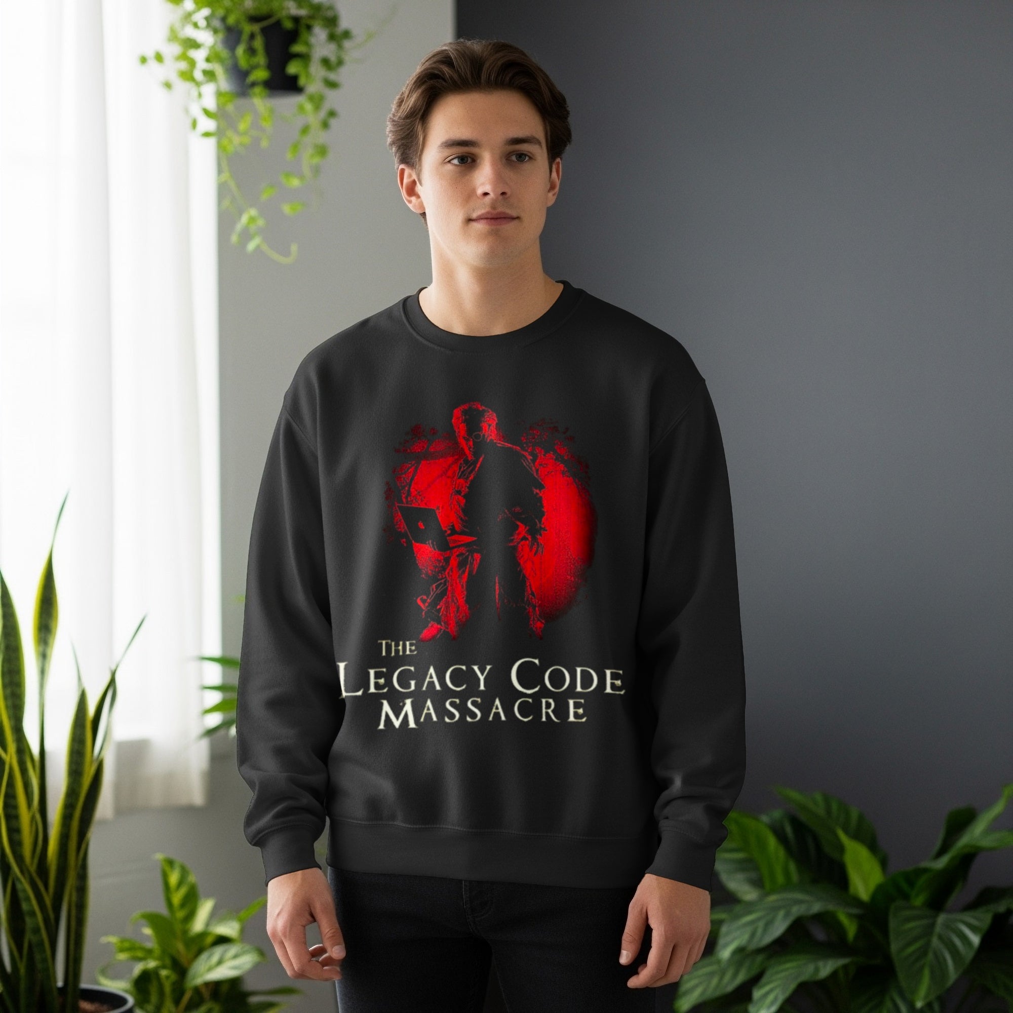 a legacy code movie sweatshirt