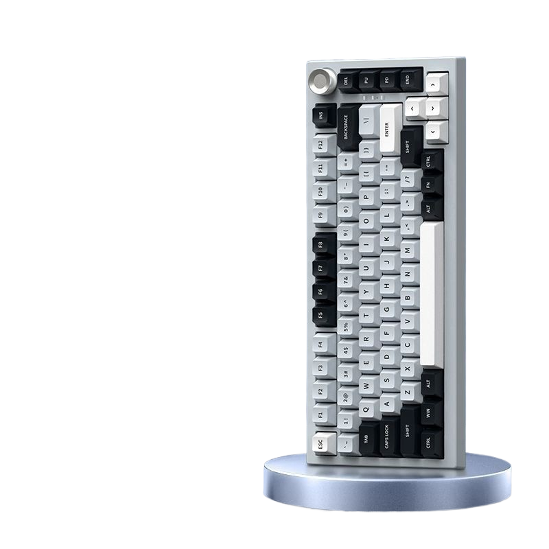 Custom Three-Mode Mechanical Keyboard with RGB Backlight