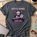 access denied security audit shirt - Dark Heather
