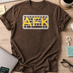 AFK away from keyboard shirt - Dark Chocolate