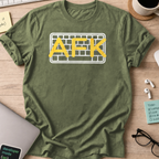 AFK away from keyboard shirt - Military Green
