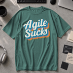 agile sucks Premium Shirt - Blue Spruce