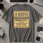 AI Assisted Human Supervised Premium Shirt - Pepper