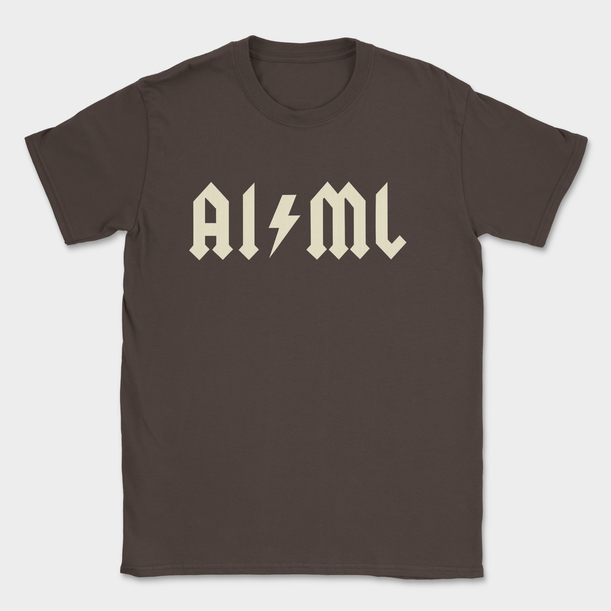 ai x ml shirt — Dark Chocolate