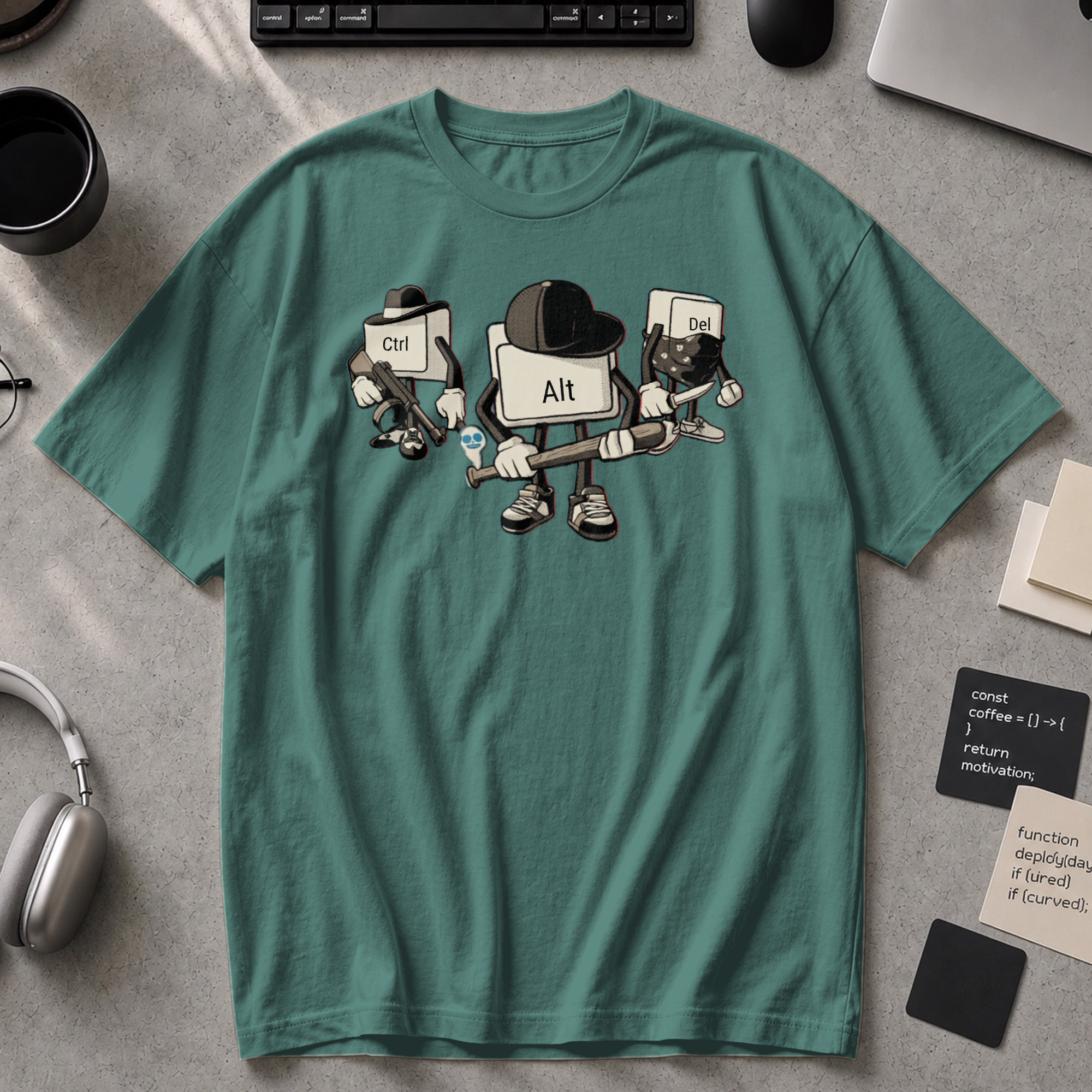 Alt Bot Premium Shirt - Blue Spruce