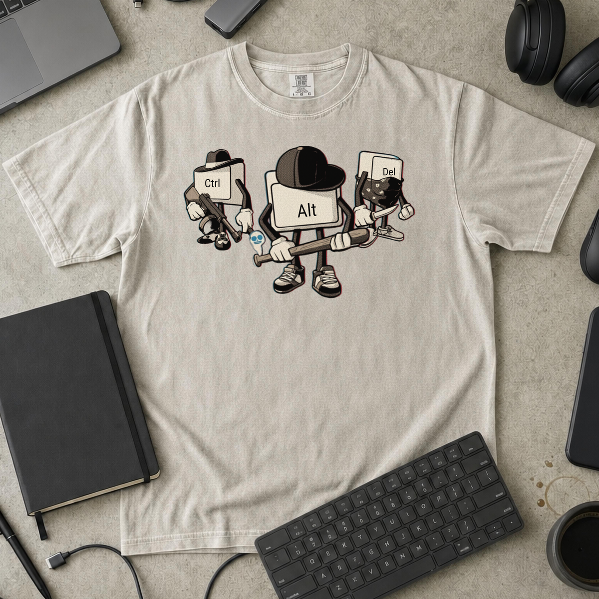 Alt Bot Premium Shirt — ivory Premium Shirt mock-up