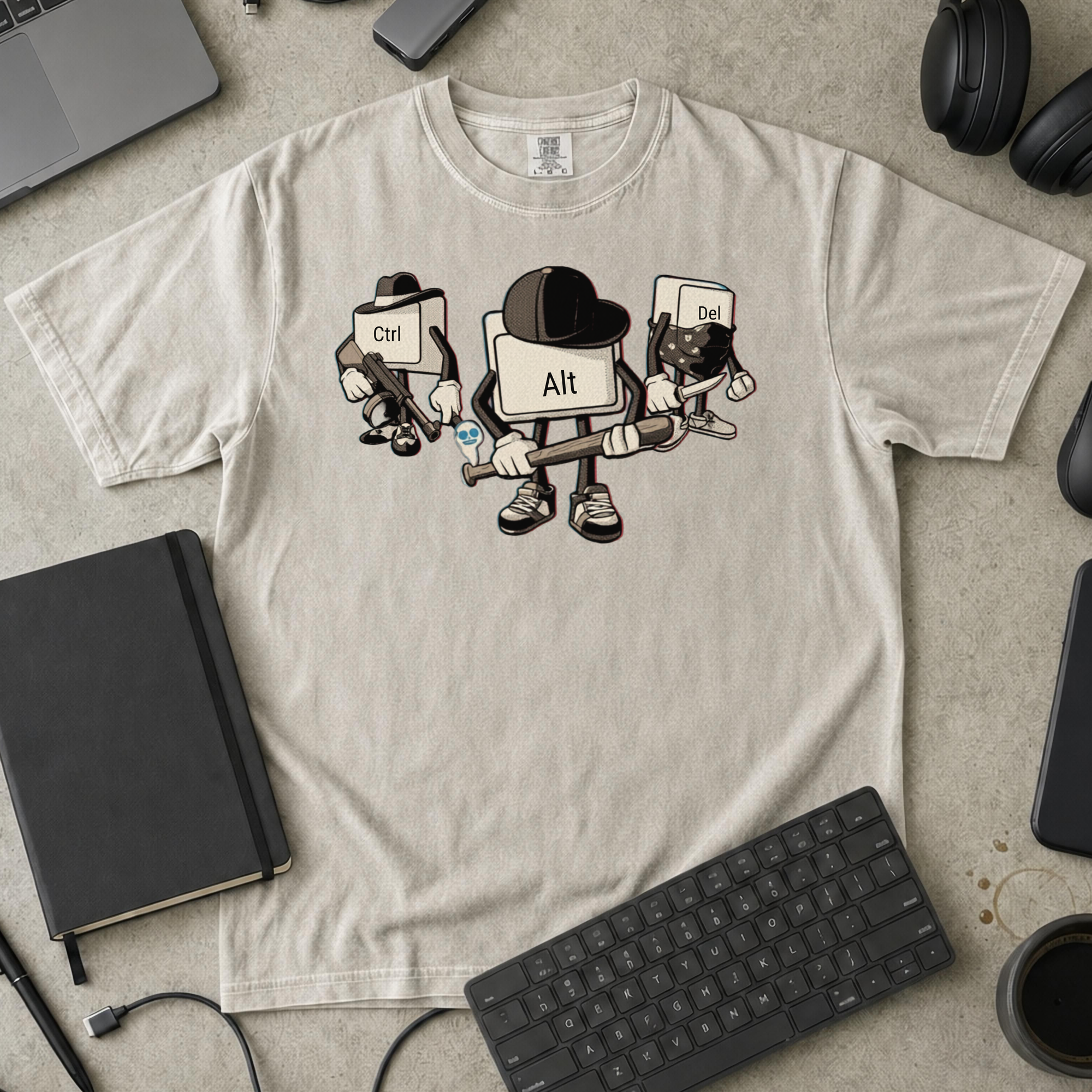 Alt Bot Premium Shirt — ivory Premium Shirt mock-up