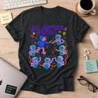 Ask Another Model Shirt — Black