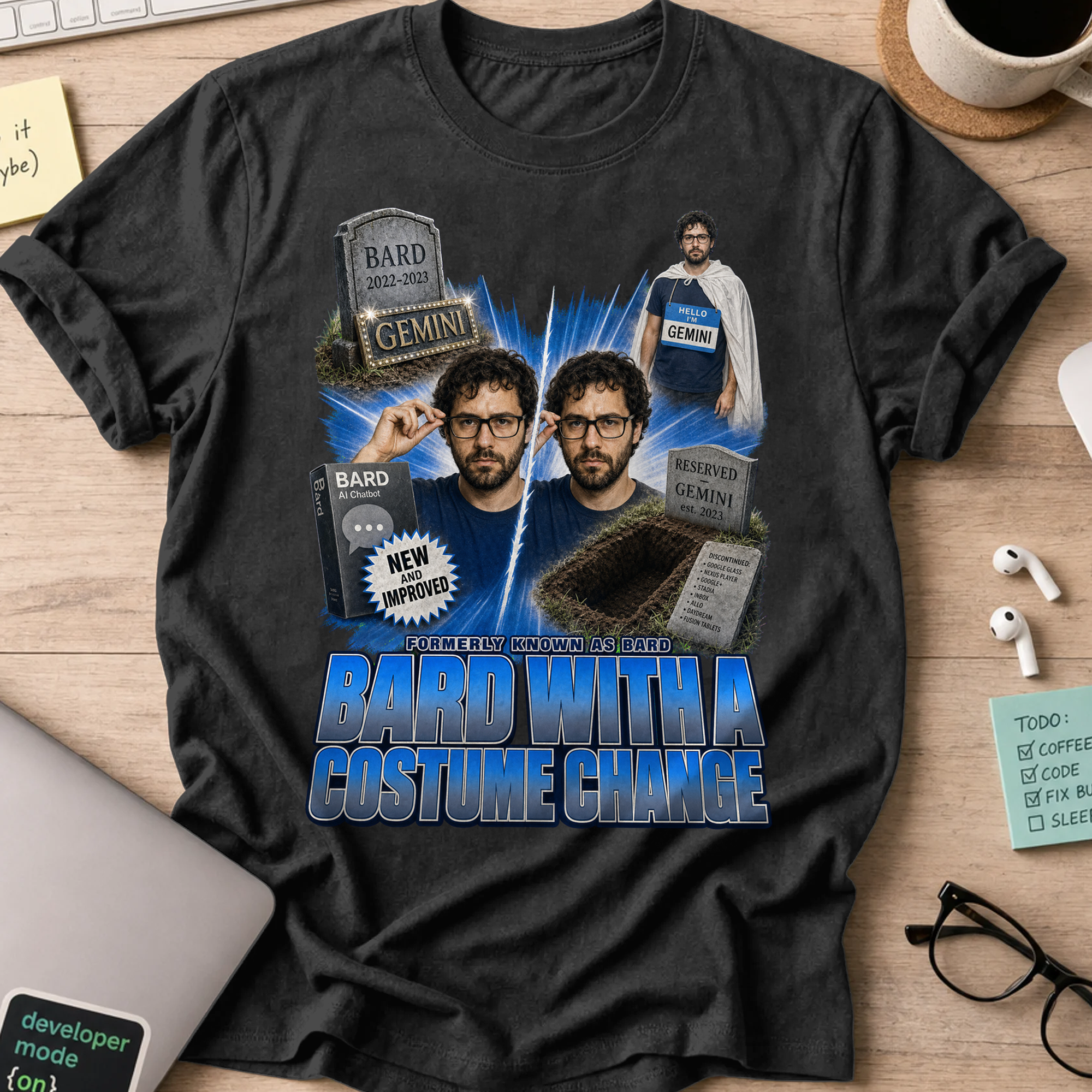 Bard With A Costume Change Shirt - Black