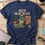 ben hackin hacker shirt - Navy