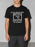 ^c Graphic IT Nerd T-Shirt — Black zoom