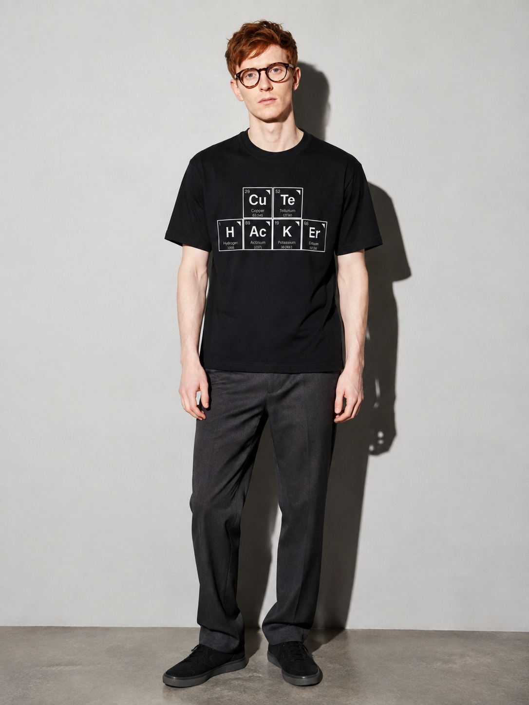 cute hacker – Black