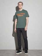 Chief Vibes Officer Graphic IT Nerd T-Shirt — Blue Spruce full