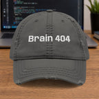 Brain 404 Embroidered Cap