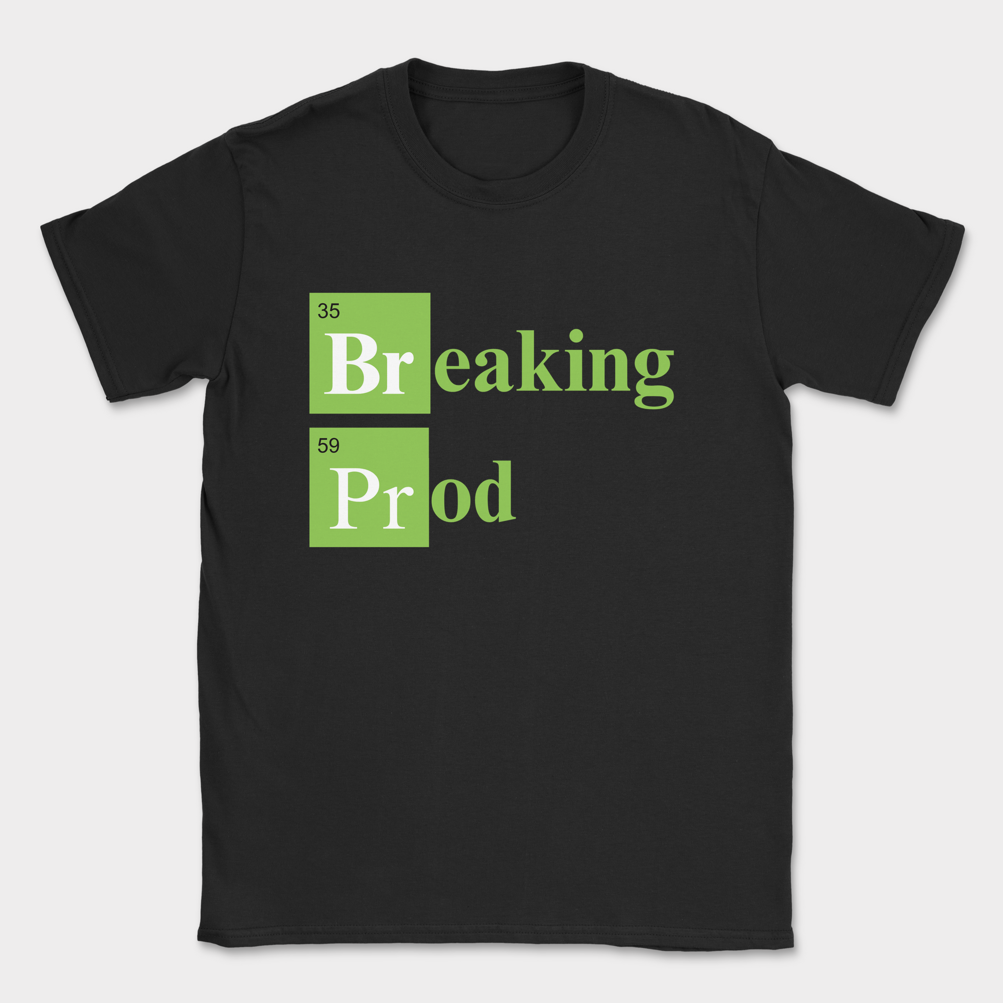 Breaking Prod shirt — Black