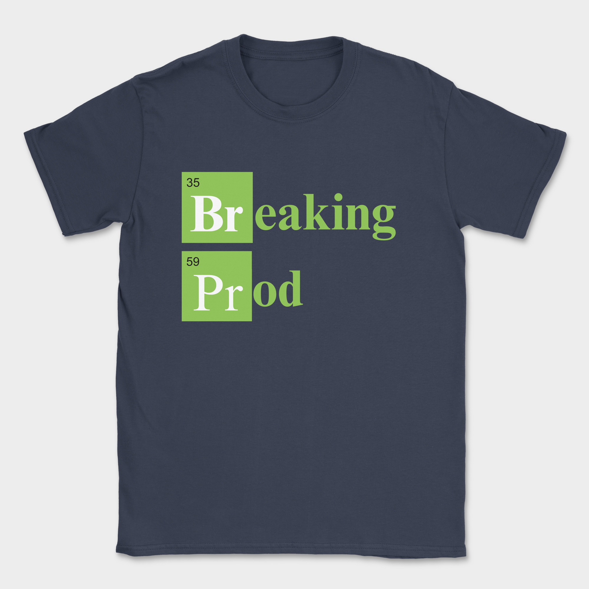 Breaking Prod shirt — Navy