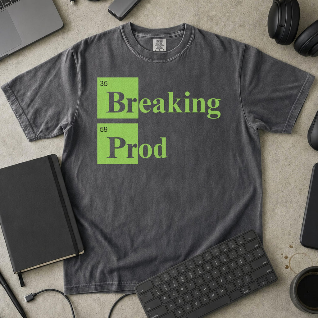 Breaking Prod Premium Shirt — pepper Premium Shirt mock-up