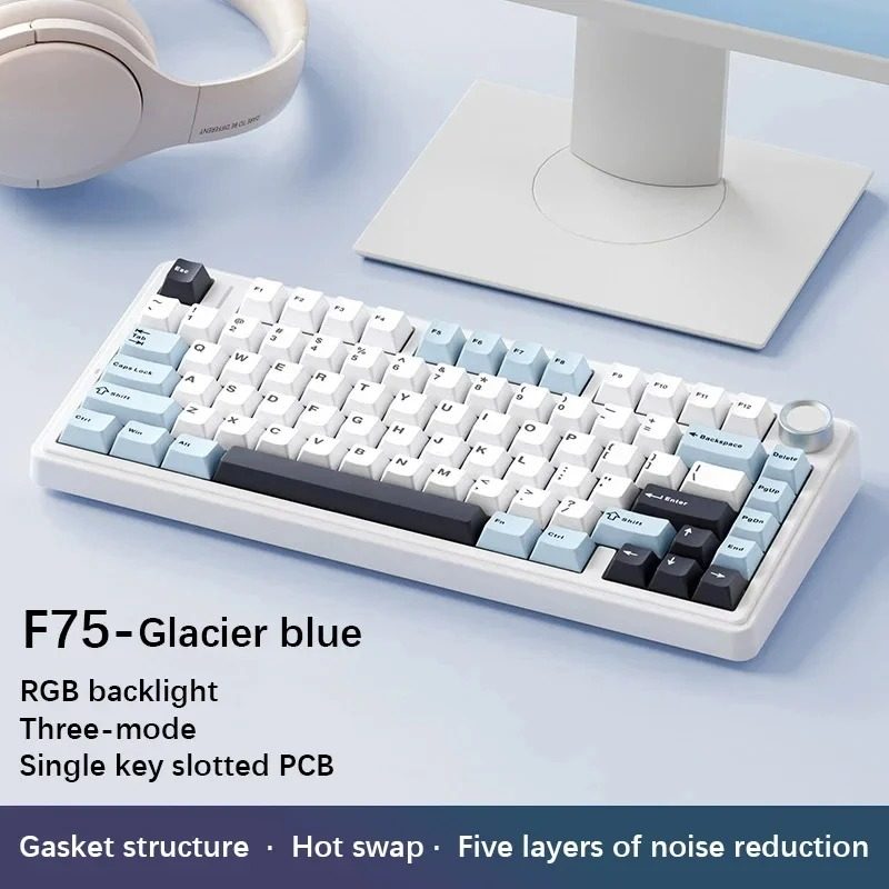 Wireless Mechanical Keyboard with RGB Backlight