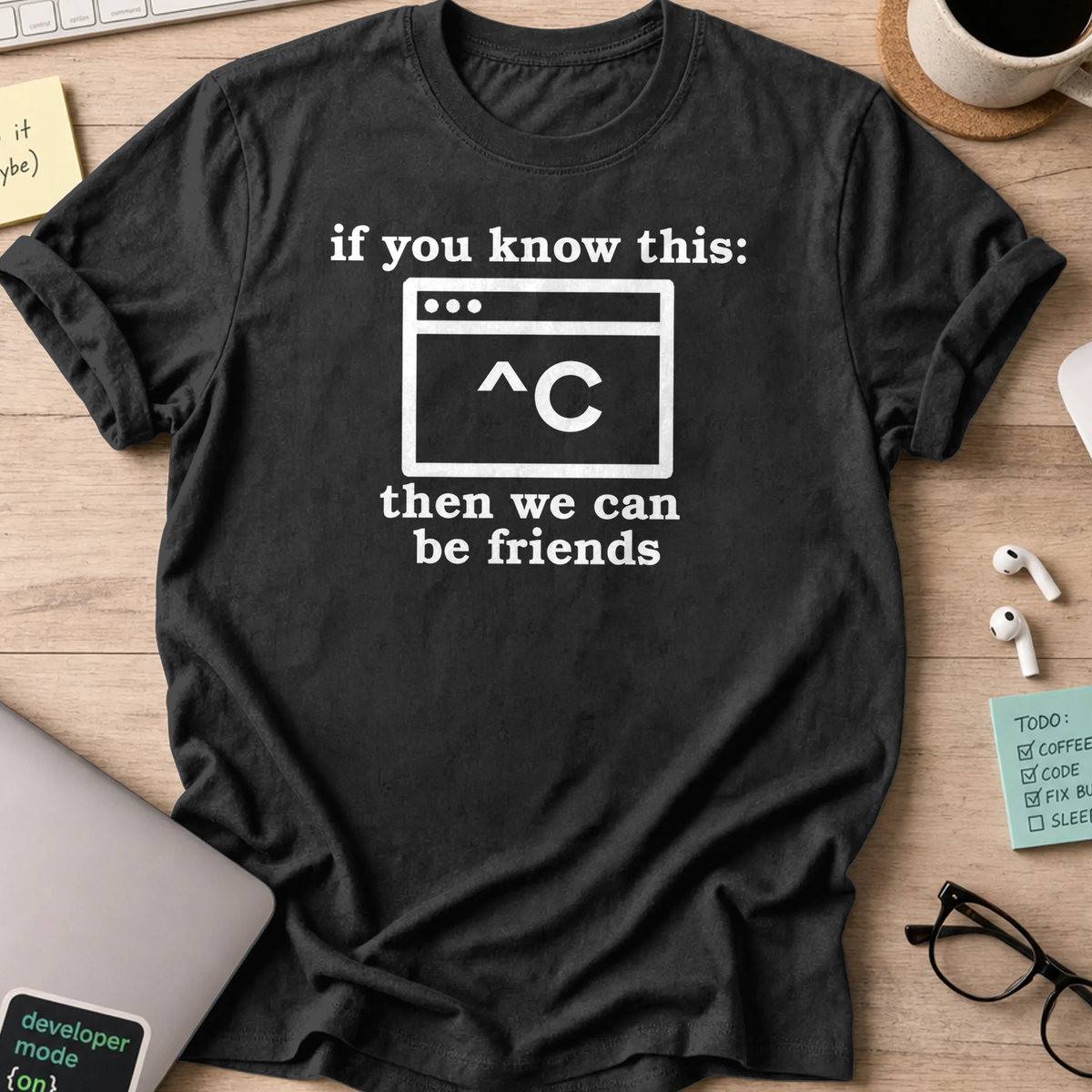 ^c shirt - Black