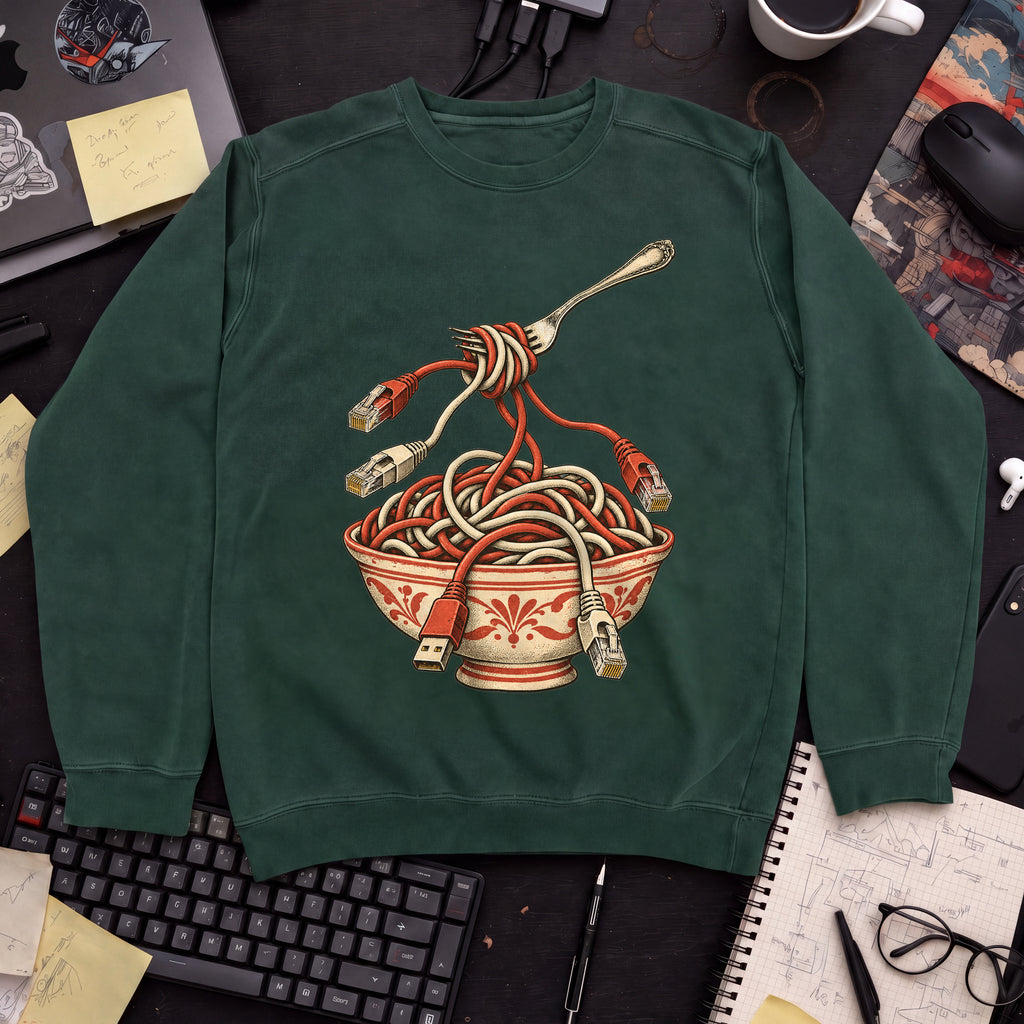 Cable Spaghetti Sweatshirt – Code Culture