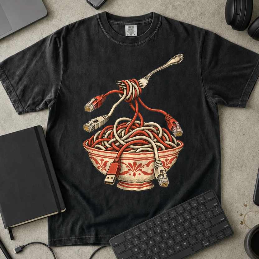 Spahetti Chart Cable Spaghetti Shirt – Code Culture
