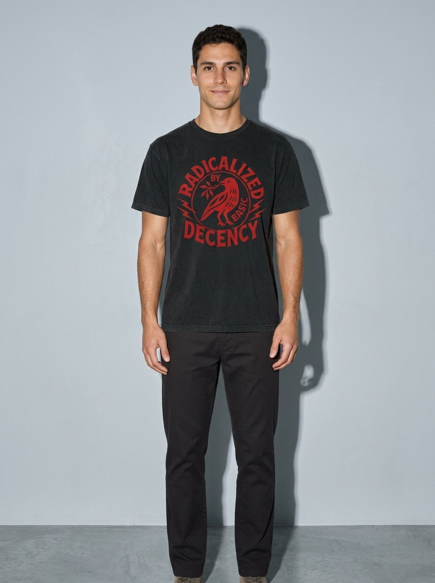 Radically Decent Premium Shirt - black--main