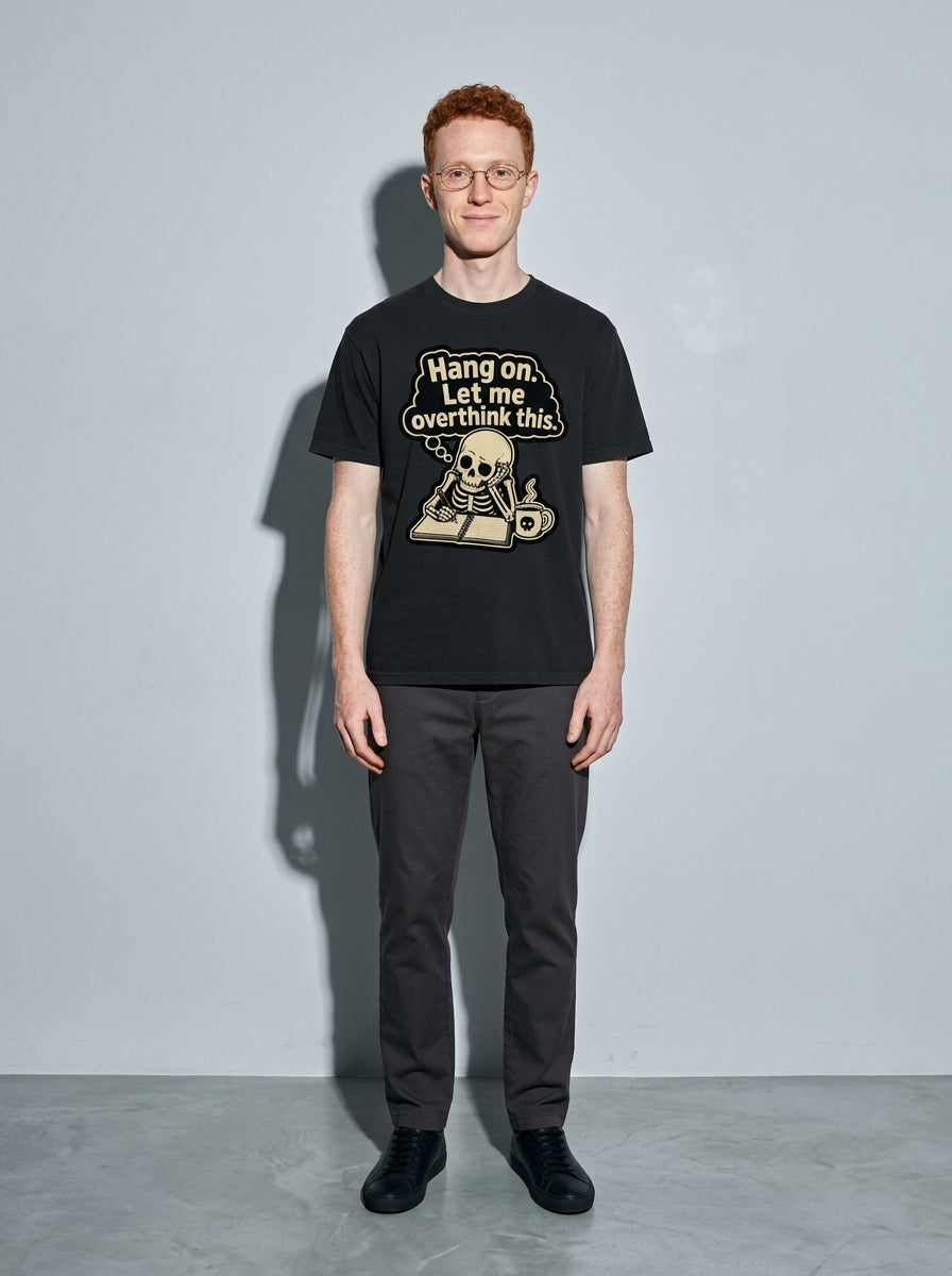 Let Me Overthink This Premium Shirt - black--main