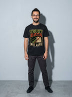 Trust Data, Not Lore Premium Shirt - black--main