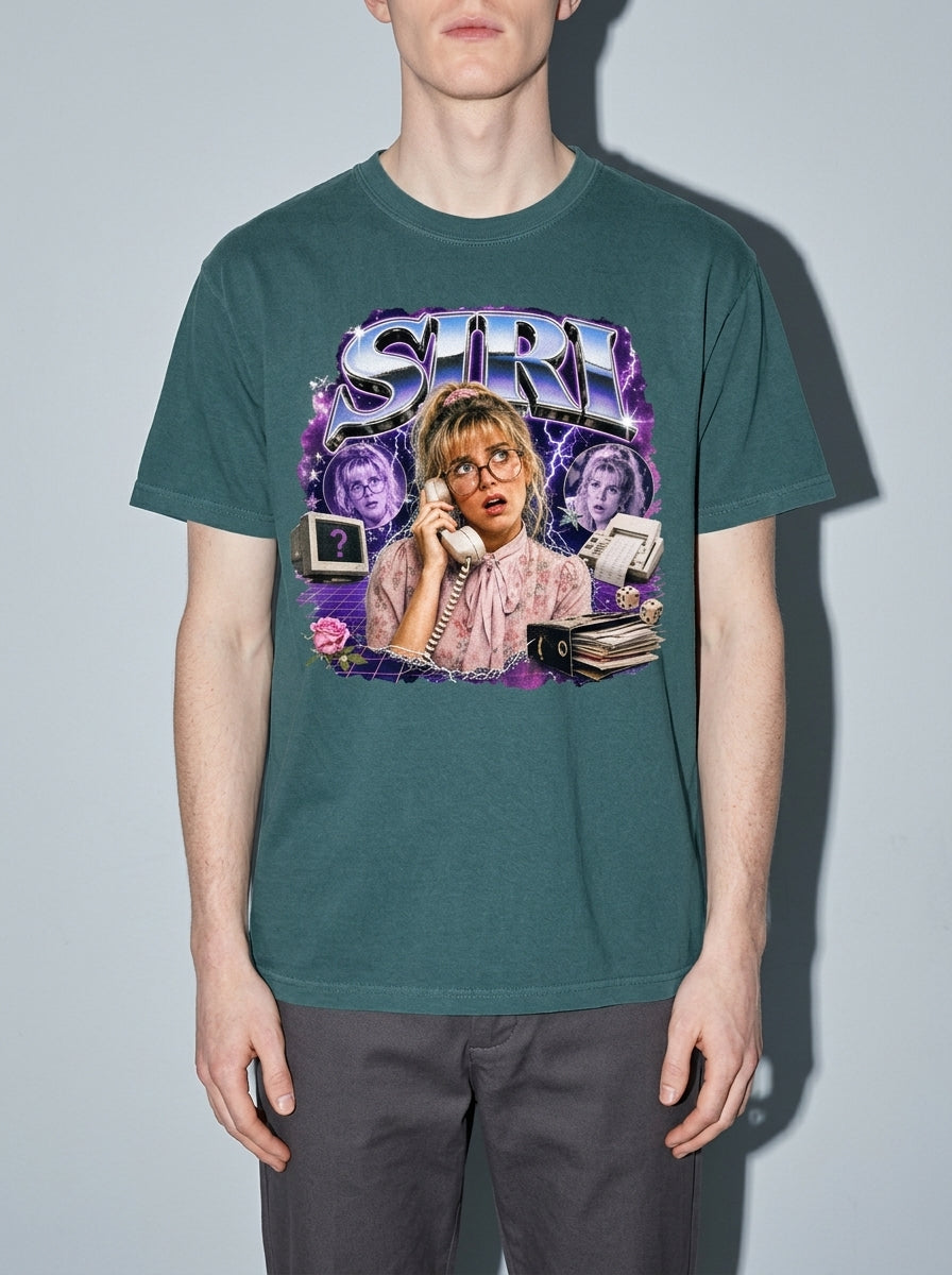 SIRI Premium Shirt - blue-spruce--bust_to_thigh