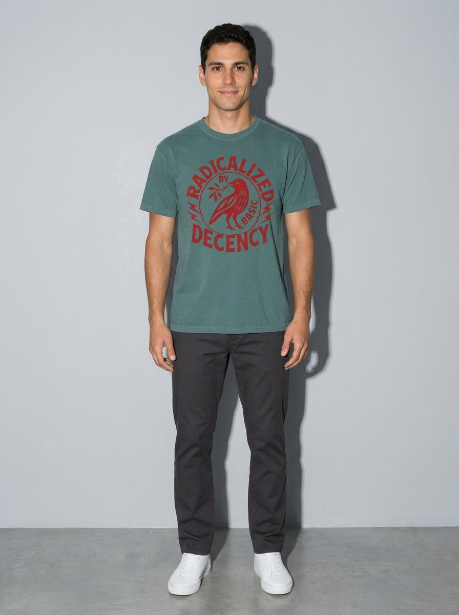 Radically Decent Premium Shirt - blue-spruce--main