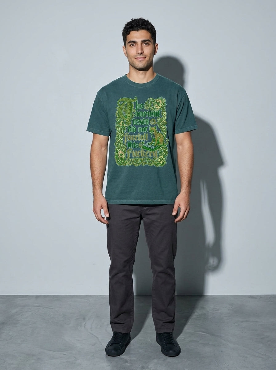Ancient Texts Premium Shirt - blue-spruce--main