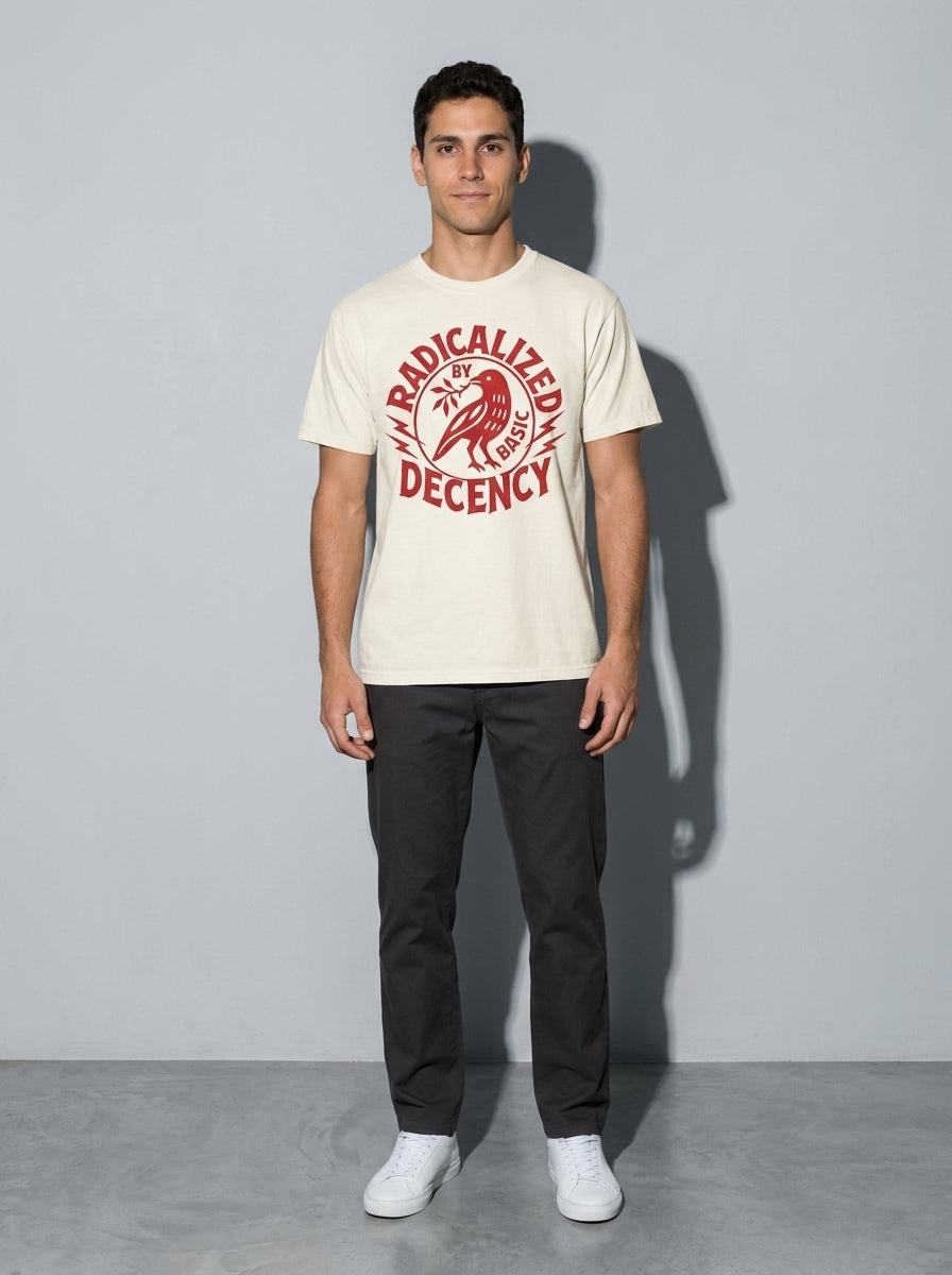 Radically Decent Premium Shirt - ivory--main
