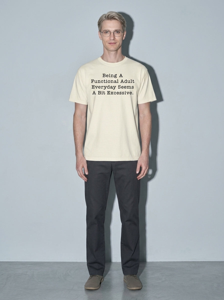 Functional Adult Premium Shirt - ivory--main