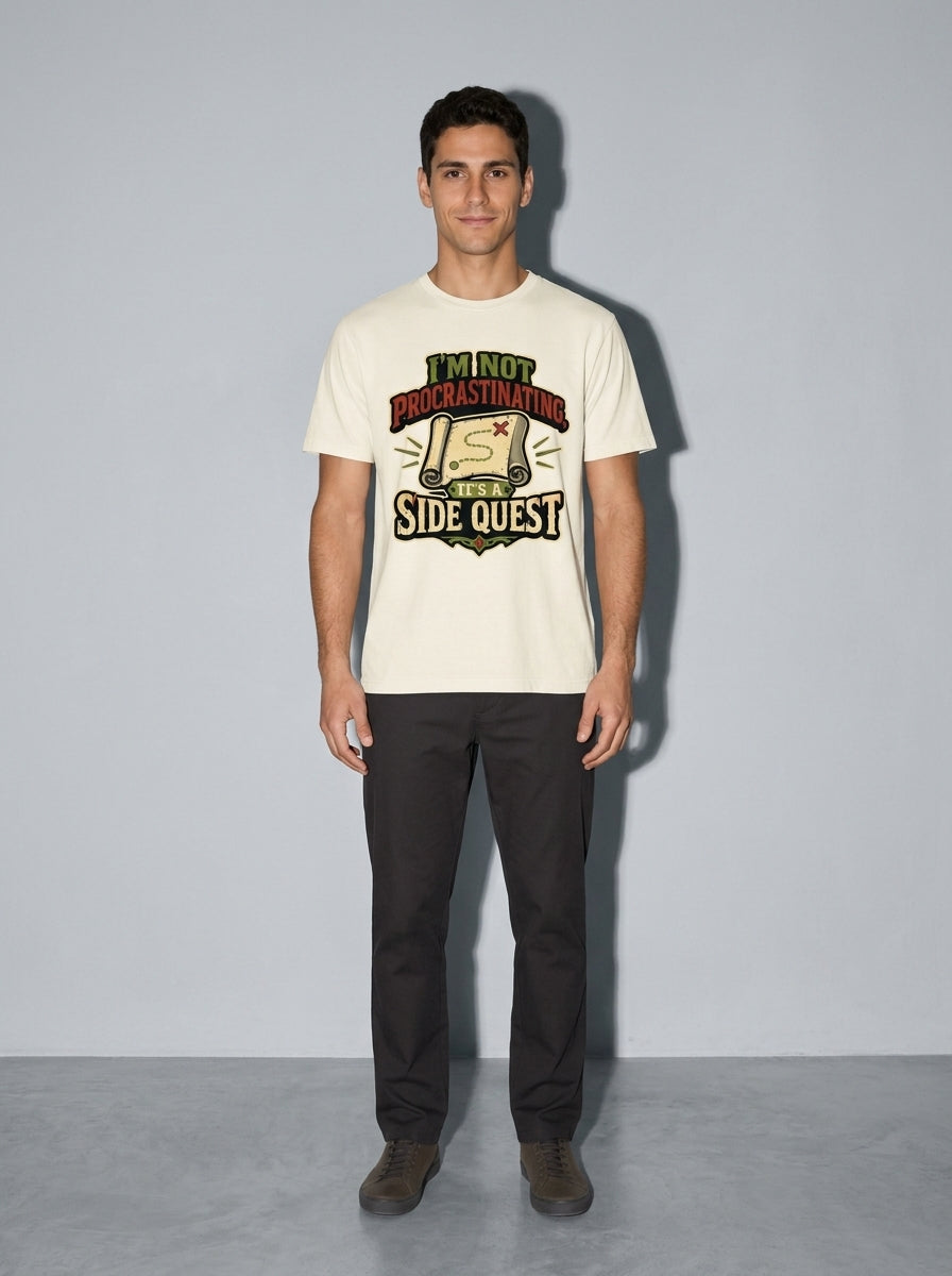 Side Quest Premium Shirt - ivory--main