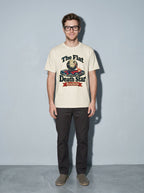 Flat Death Star Society Premium Shirt - ivory--main