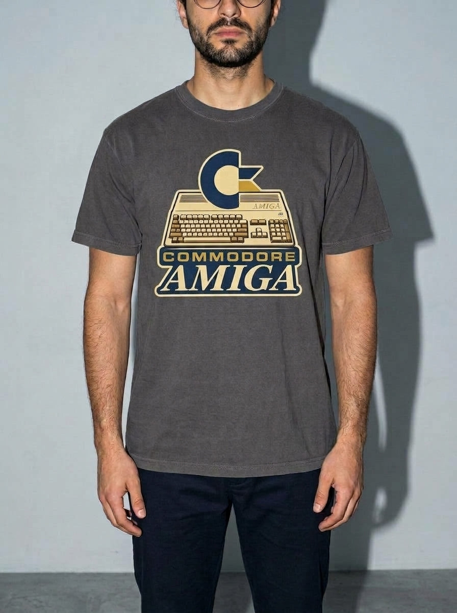 Commodore Amiga Premium Shirt - pepper--bust_to_thigh